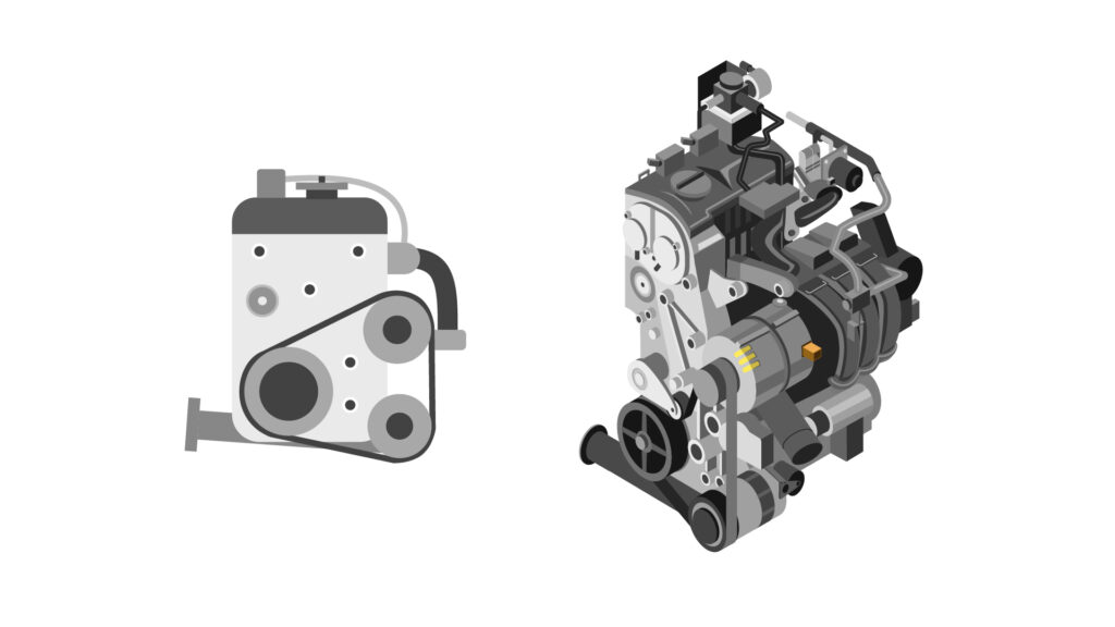 工業イラストの種類比較（アイソメトリックとインフォグラフィックの違い）