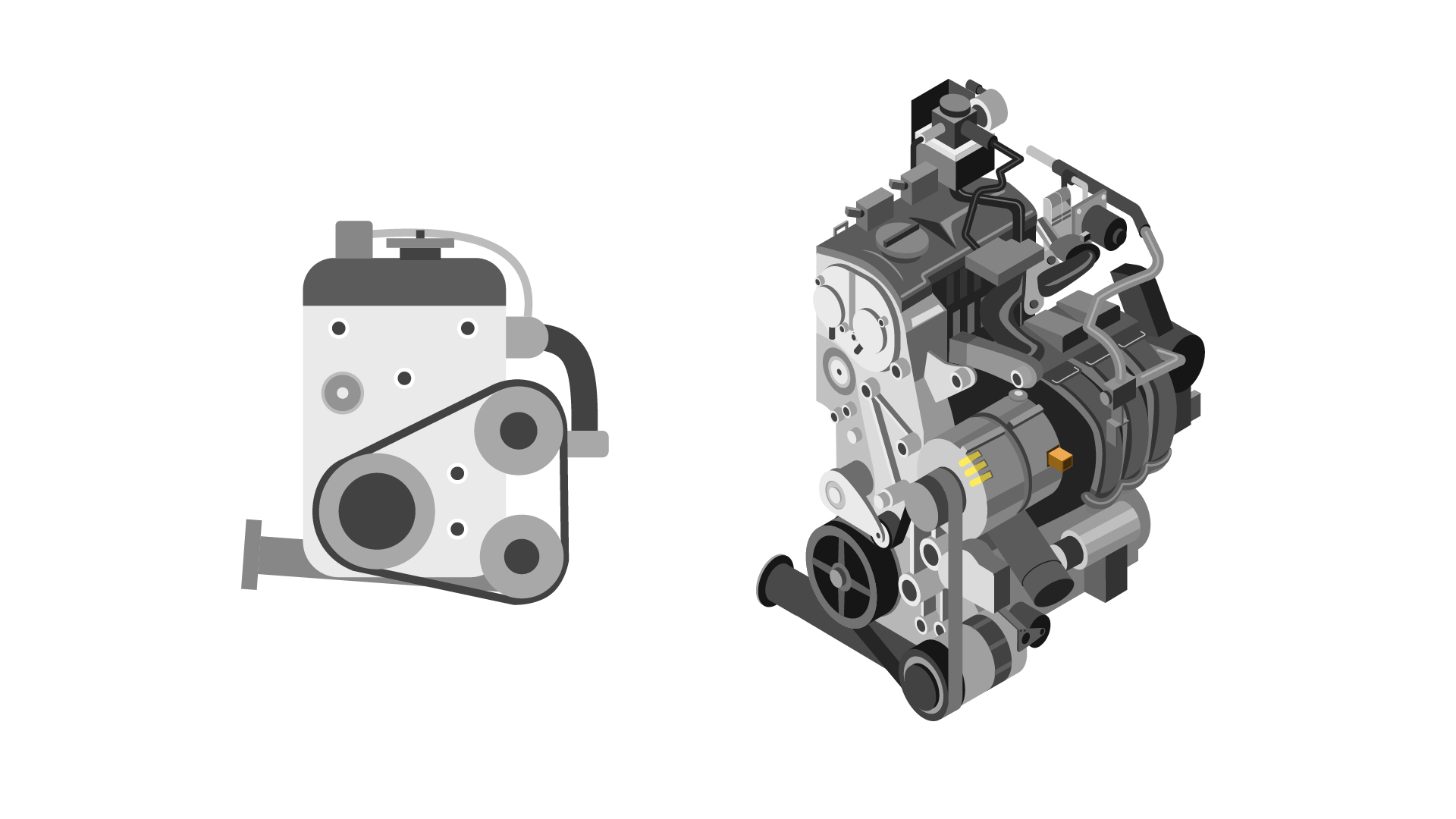 工業イラストの種類比較(アイソメトリックとインフォグラフィックの違い)